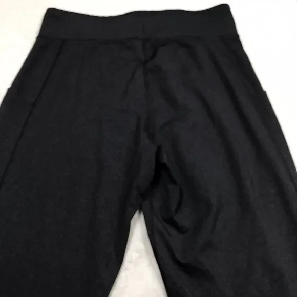 LULULEMON Jogger Men M Black Relaxed Fit Straight Leg Drawstring Trouser Pants - Picture 5 of 14